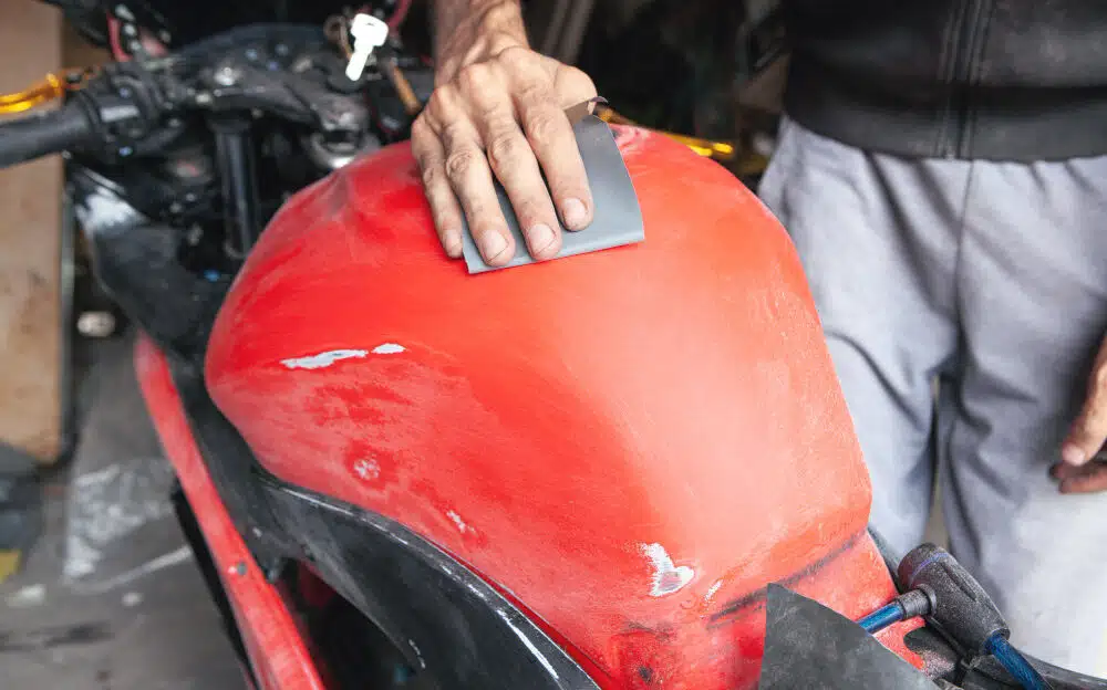 Menghilangkan Baret di Motor